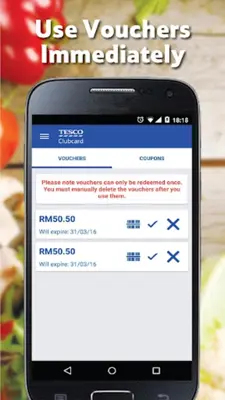 Tesco Clubcard Malaysia android App screenshot 0