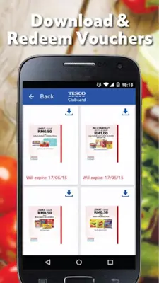 Tesco Clubcard Malaysia android App screenshot 1