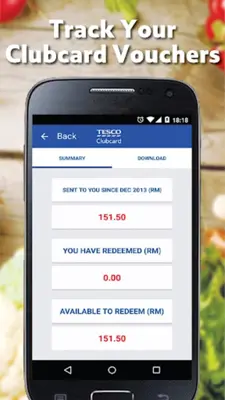 Tesco Clubcard Malaysia android App screenshot 2